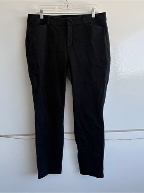 Old Navy Black High-Rise Pixie Pants